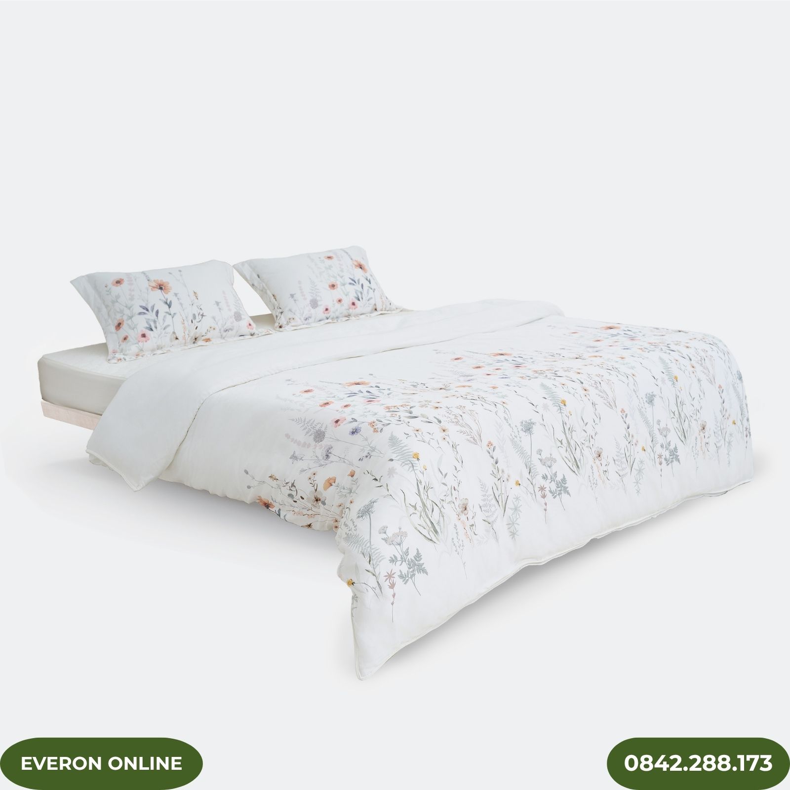 Bộ Chăn Ga Gối Everon Chính Hãng Nét Chân Thành EPT25018 Bộ Chăn Ga Gối Everon Chính Hãng Nét Chân Thành EPT25018