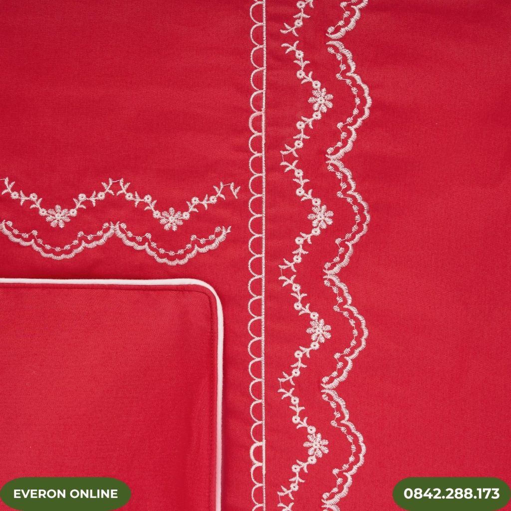 Bộ Chăn Ga Gối Everon Chính Hãng Yêu Nồng Nhiệt ESM25019