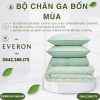 Bộ Chăn Ga Gối Everon EPM25031 Lá Thạch Thảo BST Ever-on