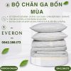 Bộ Chăn Ga Gối Everon EPM25038 Đường Sọc Ngang Chính Hãng