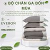 Bộ Chăn Ga Gối Everon EPM25043 Dải Màu Mạnh Mẽ Modal Cotton
