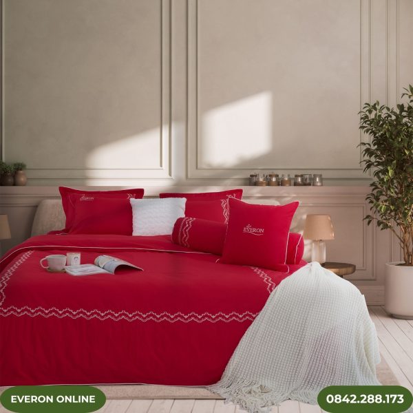 Bộ Chăn Ga Gối Everon ESM25019 Khu Vườn Tinh Hoa Modal Cotton