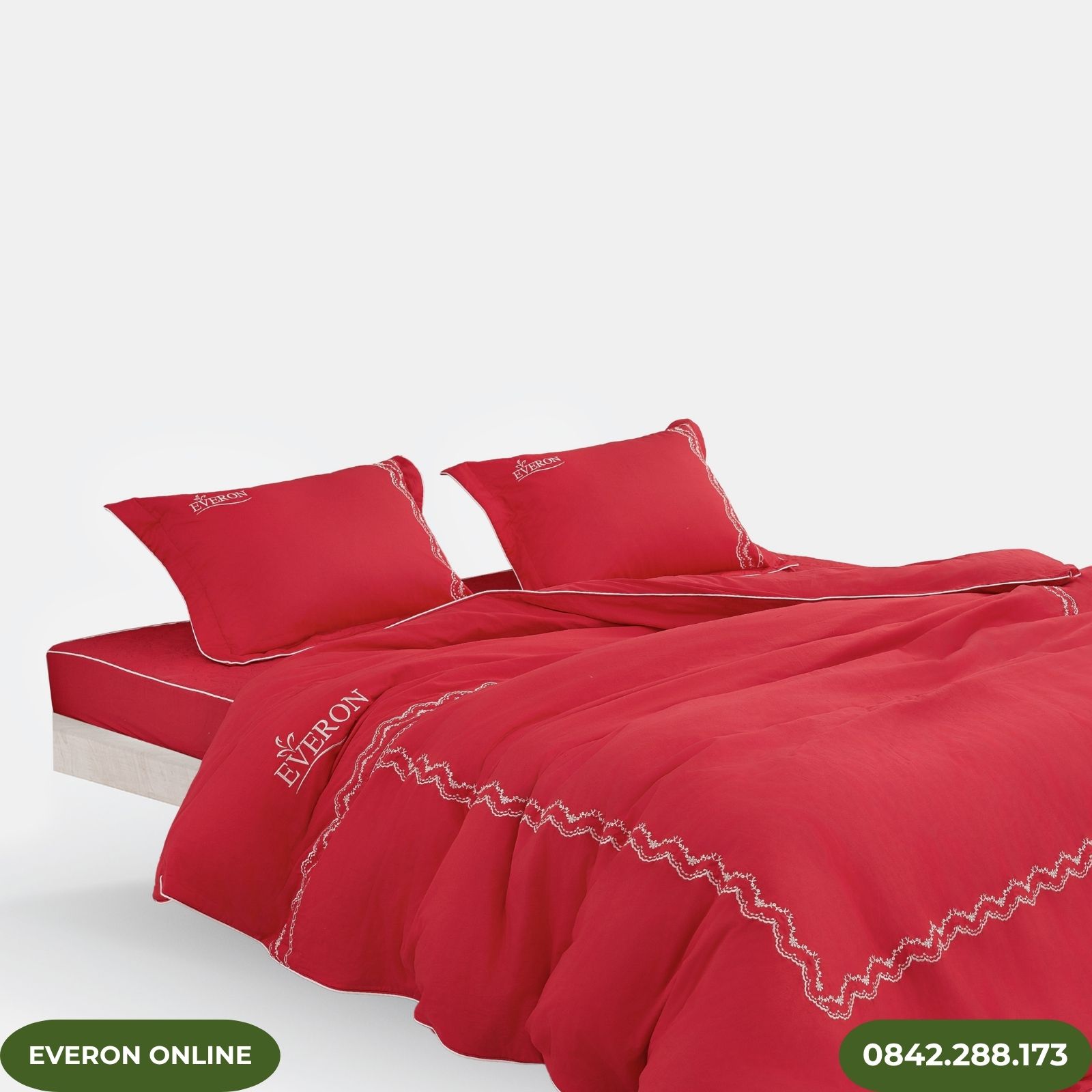 Bộ Chăn Ga Gối Everon ESM25019 Yêu Nồng Nhiệt Modal Cotton Bộ Chăn Ga Gối Everon ESM25019 Yêu Nồng Nhiệt Modal Cotton