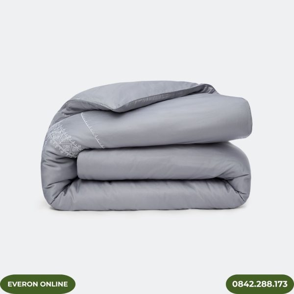 Bộ Chăn Ga Gối Everon EST25024 Nét Kiên Định Họa Tiết Lá