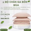 Bộ Chăn Ga Gối Everon Khóm Hoa Rung Động EST25022 Tencel