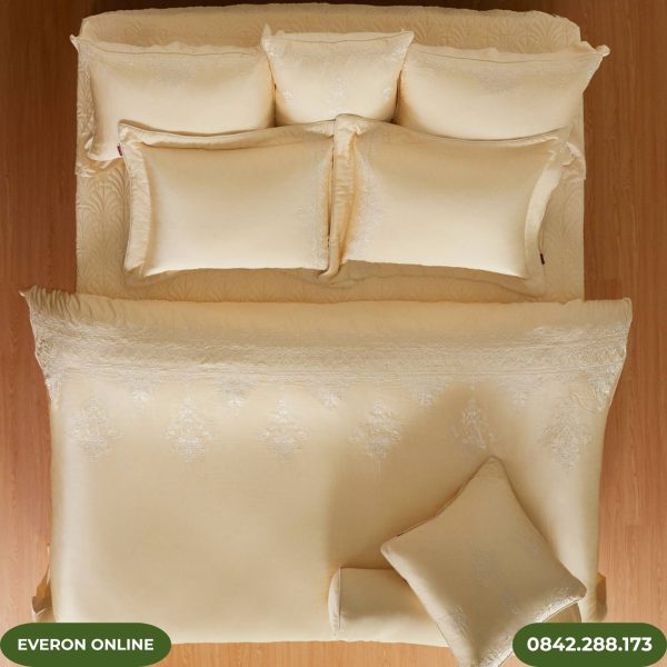 Bộ Chăn Ga Gối Everon Khúc Baroque Lộng Lẫy Chính Hãng