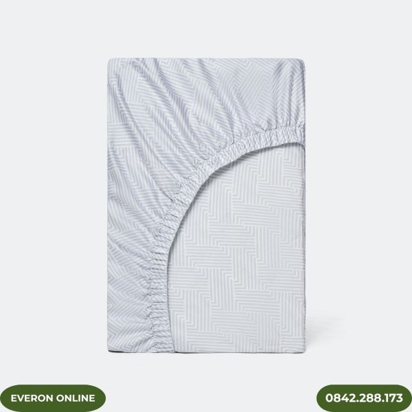 Bộ Chăn Ga Gối Everon Kỷ Hà Xám EPTC25037 Tencel Blend