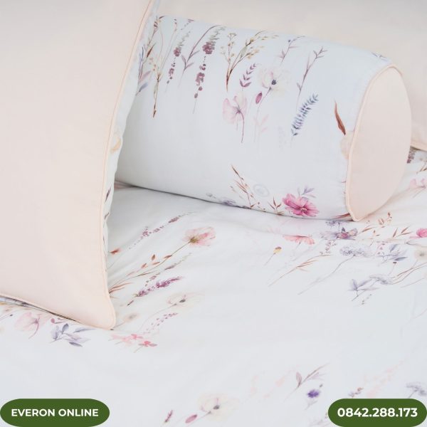 Bộ Chăn Ga Gối Everon Mơ Êm Hoa Tencel EPT25017