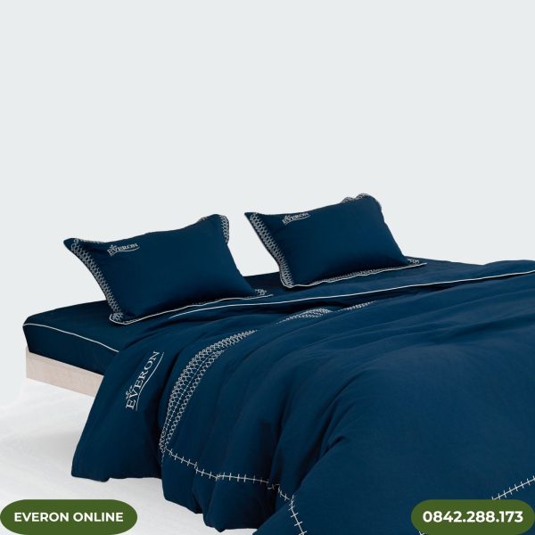 Bộ Chăn Ga Gối Everon Nét Khiêm Tốn Modal Thêu ESM25023