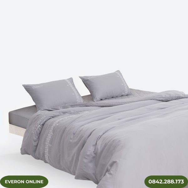 Bộ Chăn Ga Gối Everon Nét Kiên Định Chất Liệu Tencel