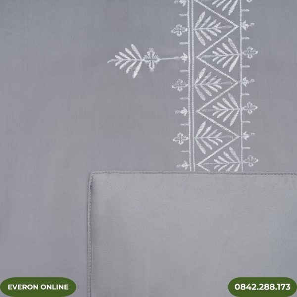 Bộ Chăn Ga Gối Everon Nét Kiên Định Tencel Họa Tiết Lá