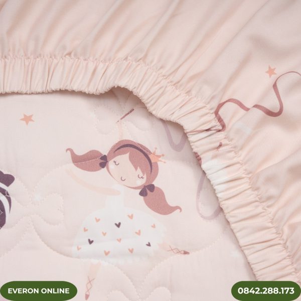 Bộ Chăn Ga Gối Everon Trẻ Em Modal Cotton BST Cutie