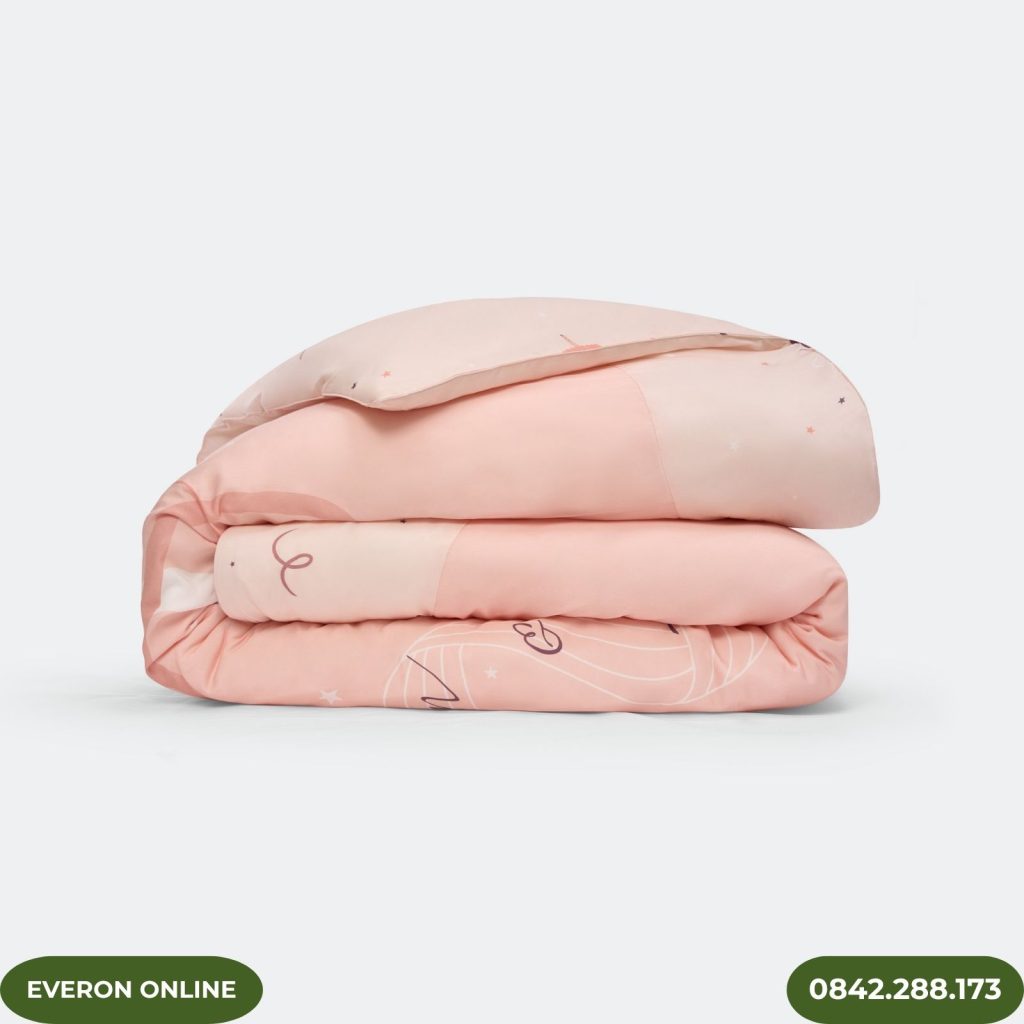 Bộ Chăn Ga Gối Everon Vũ Điệu Dịu Dàng Cho Bé Gái