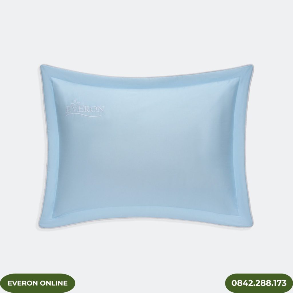 Bộ Chăn Ga Gối Everon Xanh Làn Nước Xanh