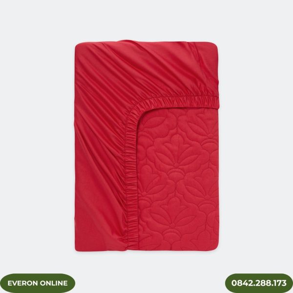 Bộ Chăn Ga Gối Everon Yêu Nồng Nhiệt ESM25019 Hoa Thêu