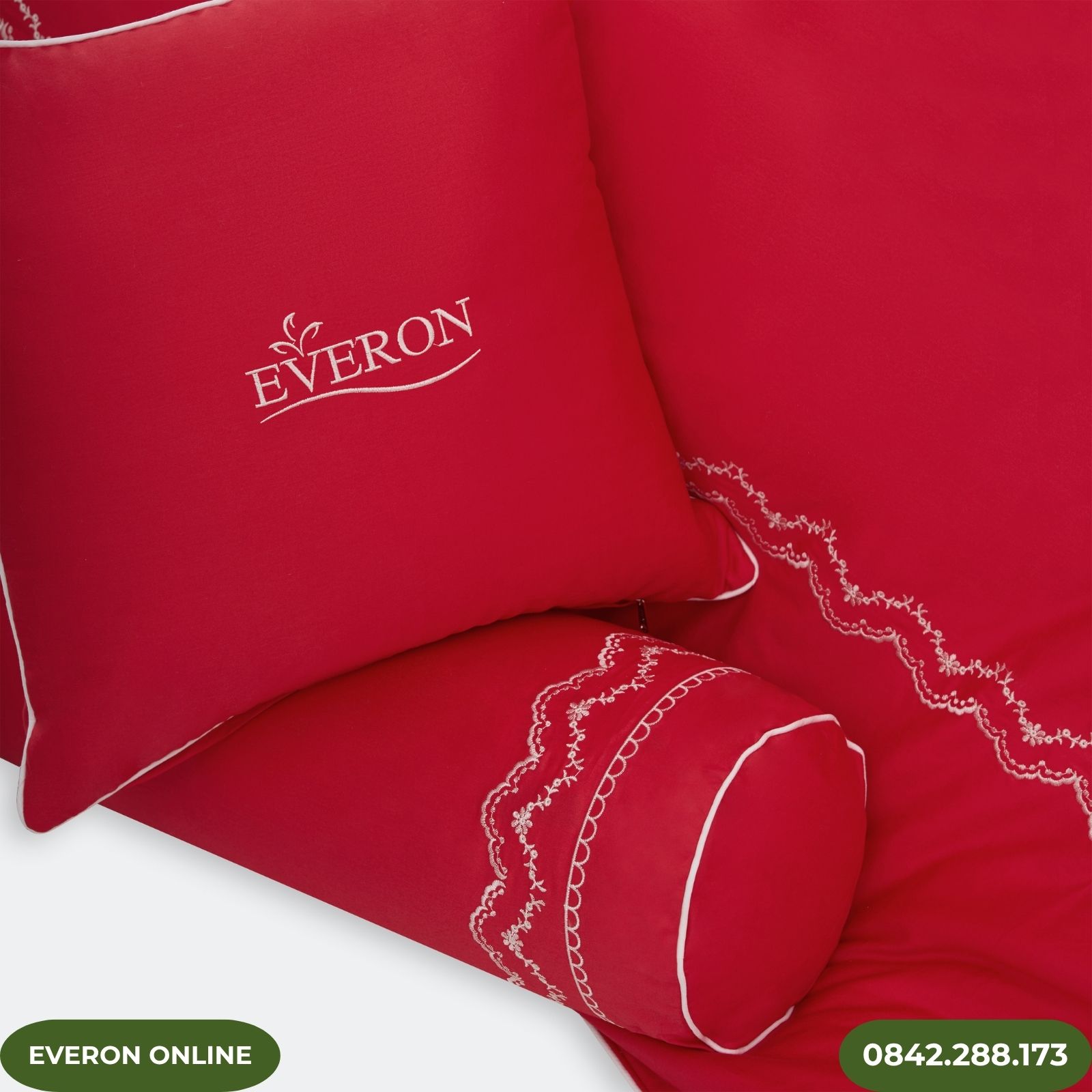 Bộ Chăn Ga Gối Everon Yêu Nồng Nhiệt ESM25019 Sang Trọng Bộ Chăn Ga Gối Everon Yêu Nồng Nhiệt ESM25019 Sang Trọng
