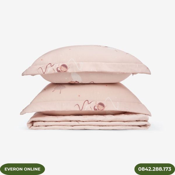 Bộ Chăn Ga Gối Modal Cotton Everon BST Cutie