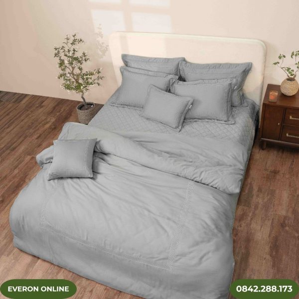Bộ Chăn Ga Gối Modal Cotton Everon Espirit ESTMC27002