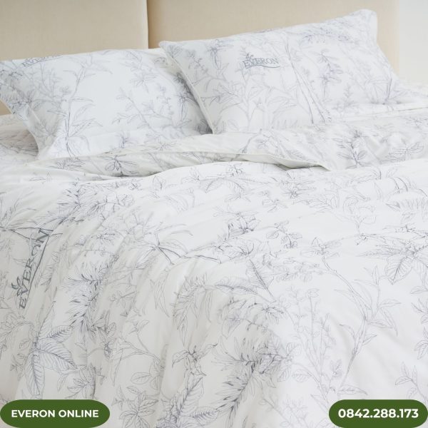 Bộ Chăn Ga Gối Tencel Everon EPTC25036 Vườn Tươi Tốt