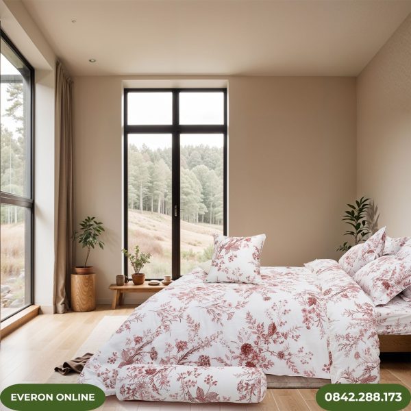 Bộ Chăn Ga Gối Tencel Everon Khởi Đầu Lạc Quan