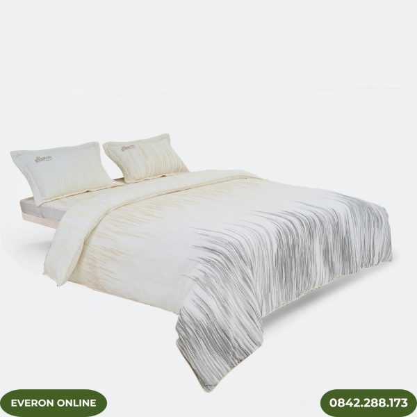 Bộ Ga Chăn Gối Everon EPT25029 Tencel Hồ Sâu Sắc