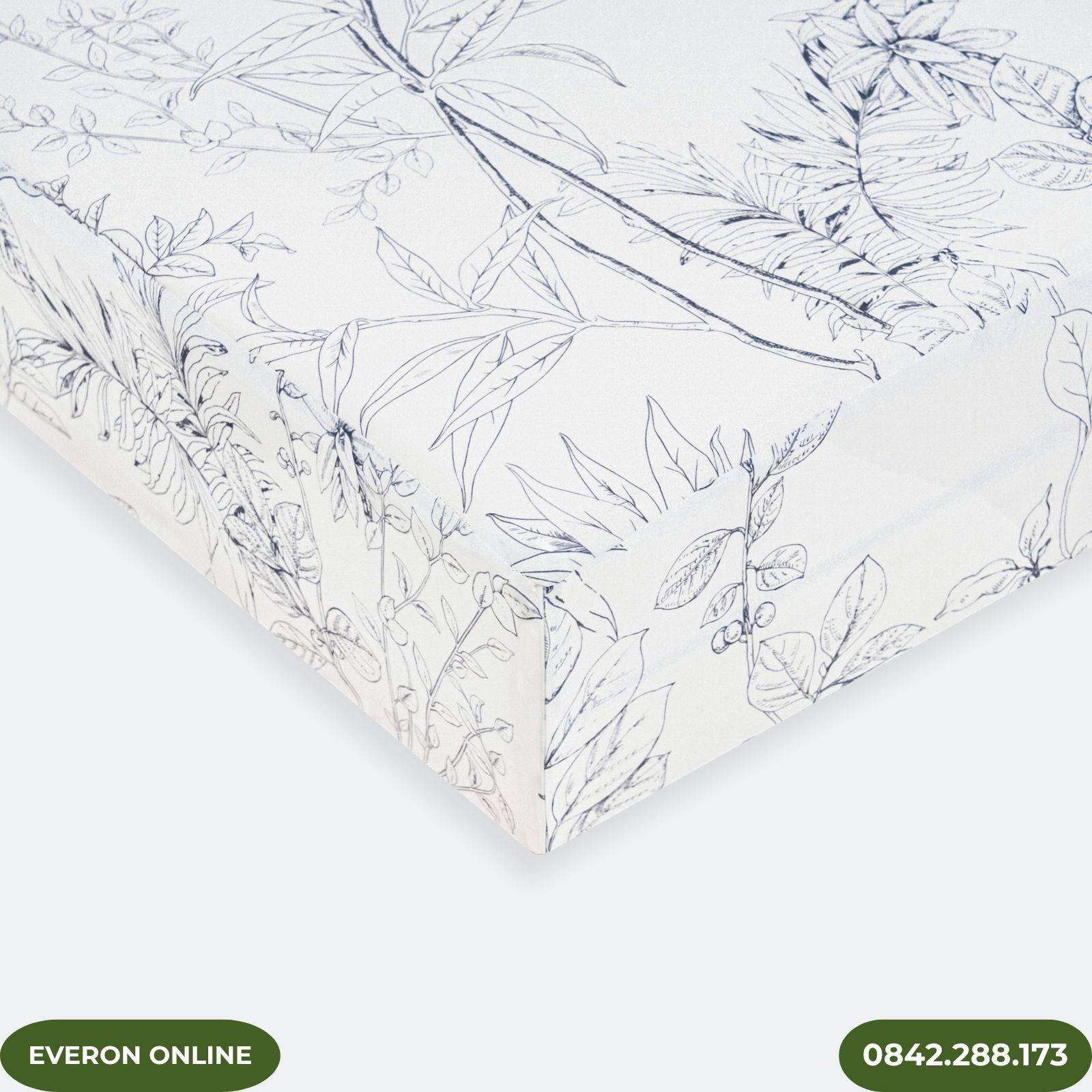 Bộ Ga Chun Chần Everon EPTC25036 Vườn Tươi Tốt Bộ Ga Chun Chần Everon EPTC25036 Vườn Tươi Tốt