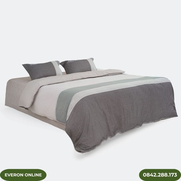 Bộ Ga Chun Everon EPM25043 Dải Màu Mạnh Mẽ Modal Cotton