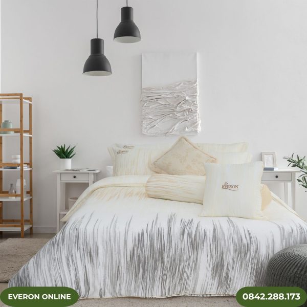 Bộ Ga Gối Everon EPT25029 Hồ Sâu Sắc Chất Liệu Tencel