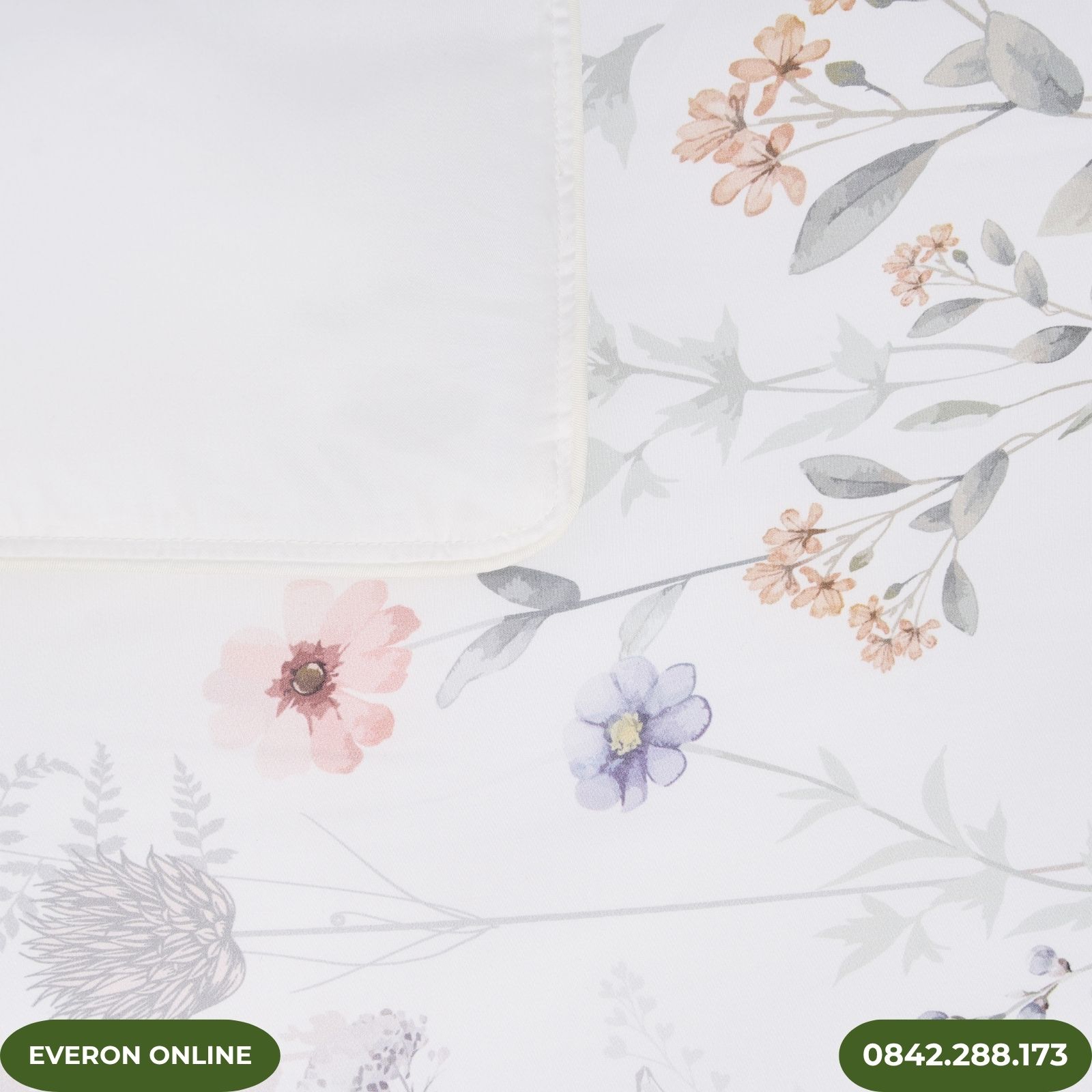 Bộ Ga Gối Everon Nét Chân Thành EPT25018 Tencel Bộ Ga Gối Everon Nét Chân Thành EPT25018 Tencel