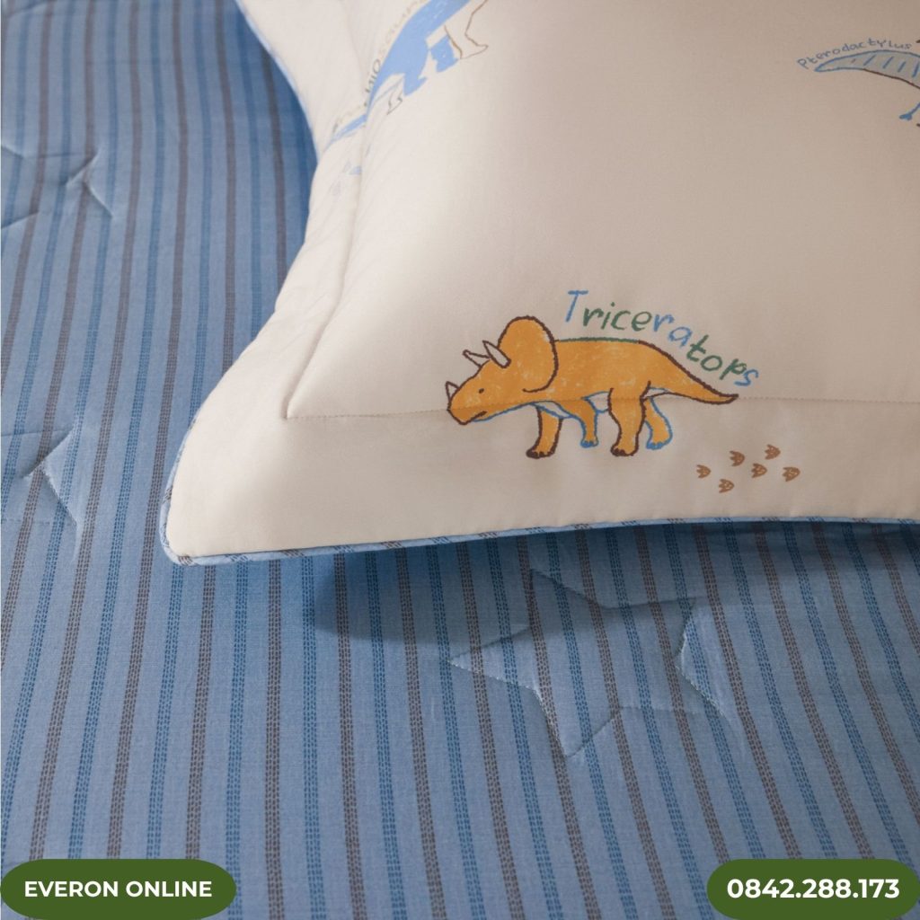 Bộ chăn ga Cotton Sateen Everon trẻ em
