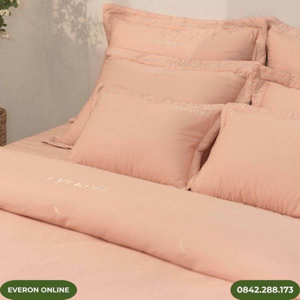 Bộ chăn ga Everon Blush ESMOC27008 Modal Cotton chính hãng