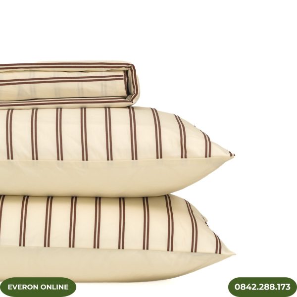 Bộ chăn ga Everon EPC27031 Cotton họa tiết Linear