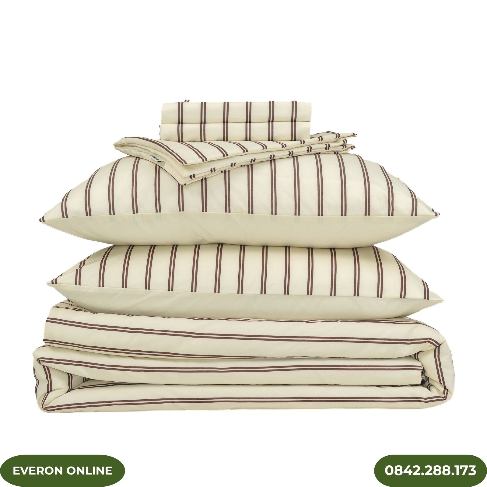 Bộ chăn ga Everon EPC27031 Linear Cotton cho phòng ngủ Bộ chăn ga Everon EPC27031 Linear Cotton cho phòng ngủ