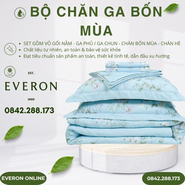 Bộ chăn ga Everon EPMOC27024 Dawn Modal Cotton