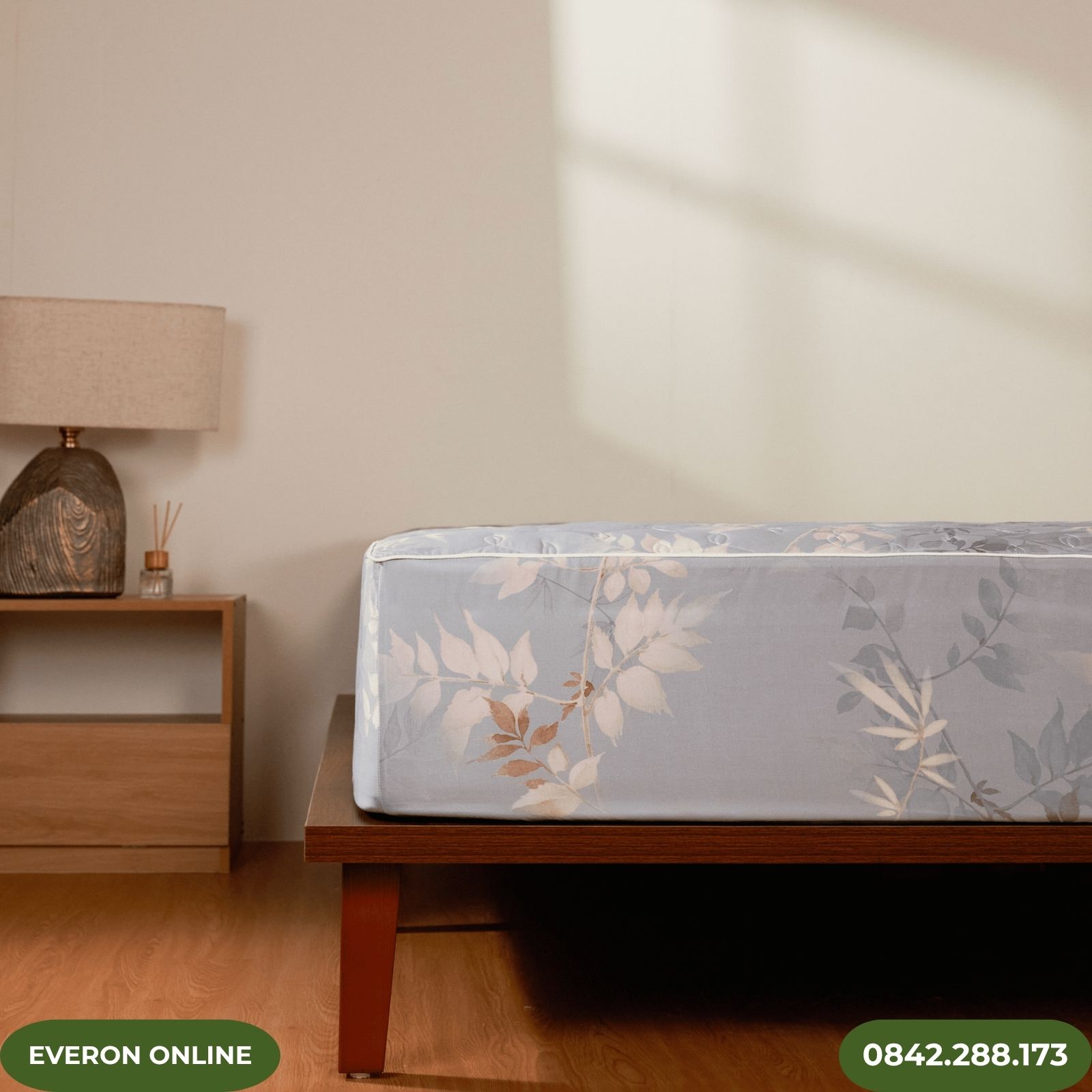 Bộ chăn ga Everon EPTC26017 Tencel mát lạnh mùa hè Bộ chăn ga Everon EPTC26017 Tencel mát lạnh mùa hè