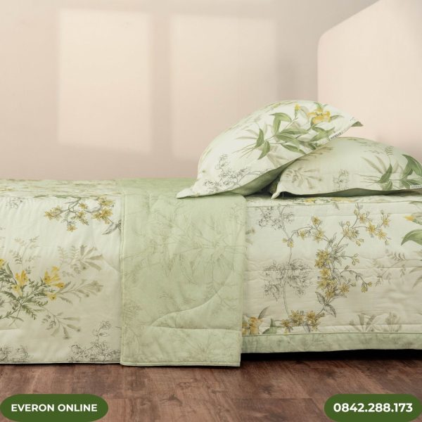 Bộ chăn ga Everon Lilies Modal Cotton cao cấp