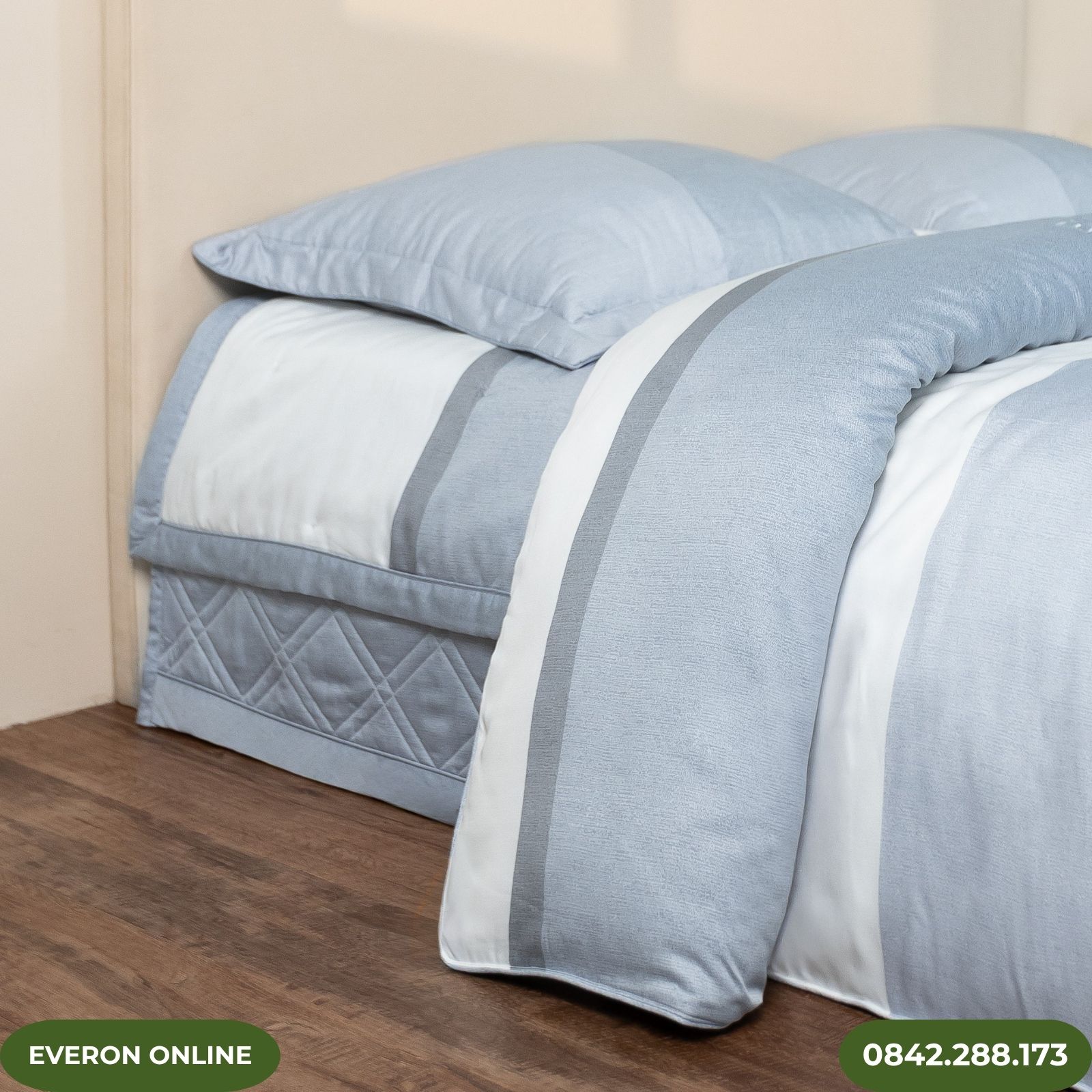 Bộ chăn ga Everon Ocean EPM27034 họa tiết hiện đại Bộ chăn ga Everon Ocean EPM27034 họa tiết hiện đại