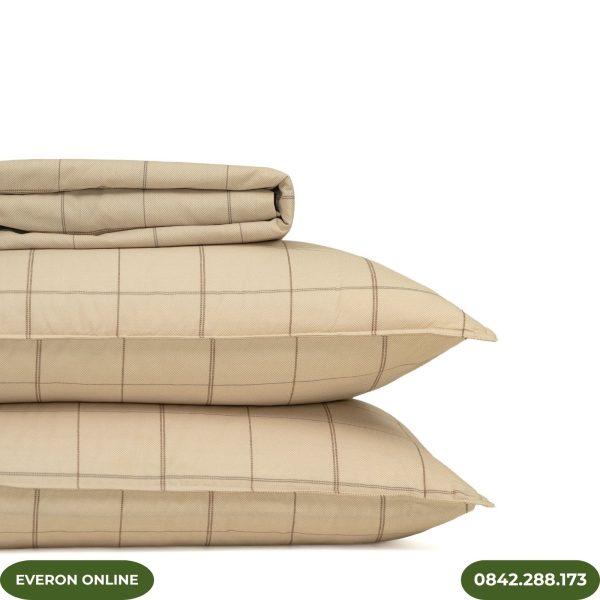 Bộ chăn ga Everon Saville Cotton BST Những Mảnh Êm