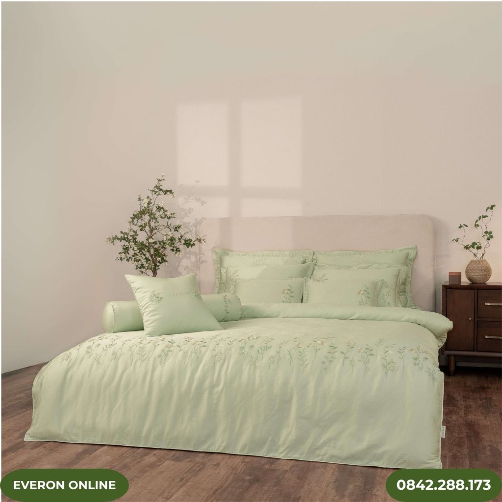 Bộ chăn ga Everon Tencel Blend Valley BST Những Mảnh Êm