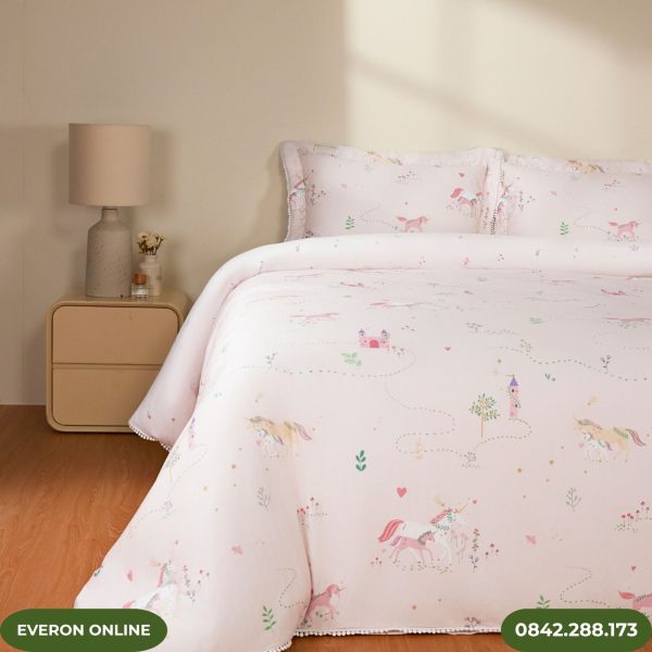 Bộ chăn ga gối Cotton Everon CPC26203