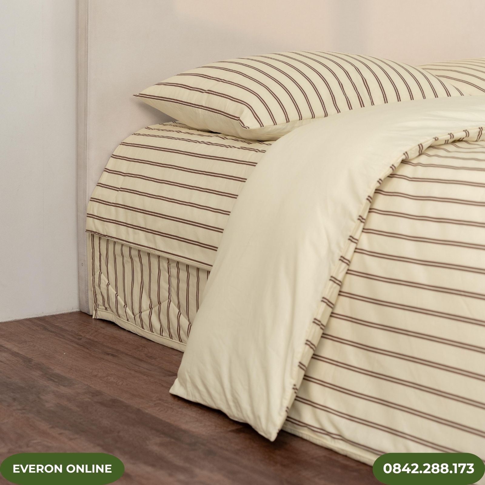 Bộ chăn ga gối Cotton Everon Linear EPC27031 Bộ chăn ga gối Cotton Everon Linear EPC27031