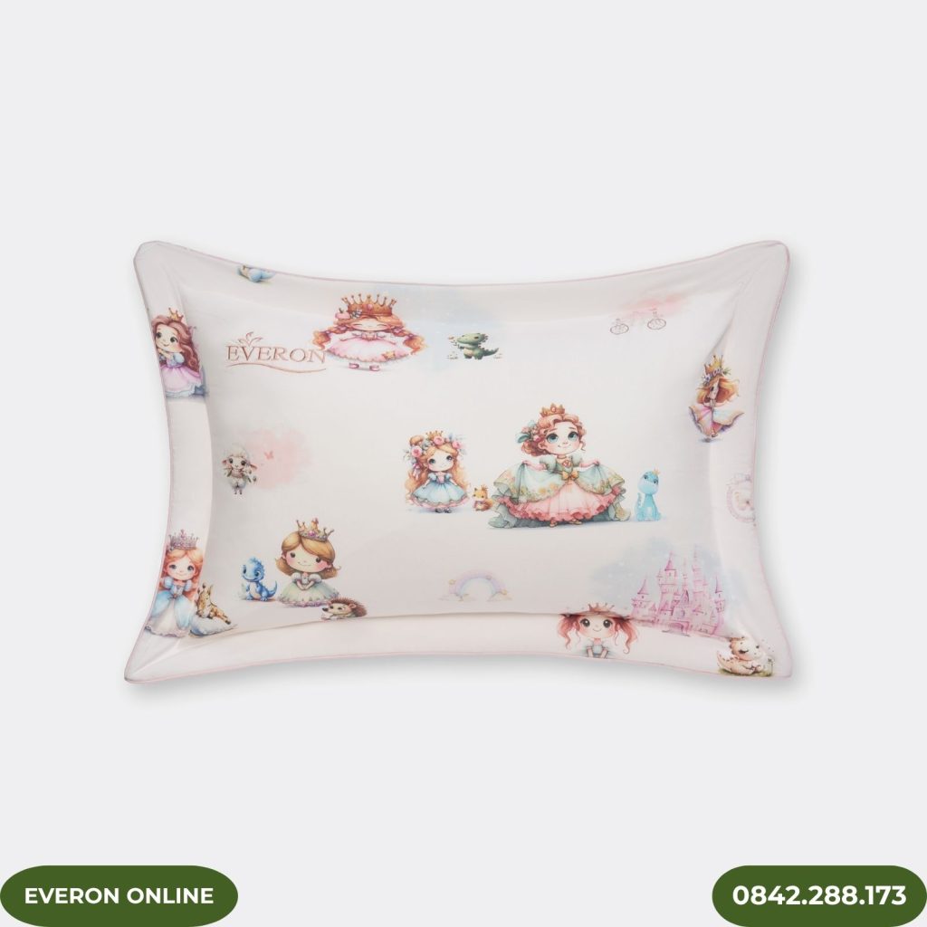 Bộ chăn ga gối Everon Công Chúa Điệu Modal Cotton BST Cutie