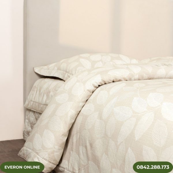 Bộ chăn ga gối Everon EPC27027 Beech BST Những mảnh êm