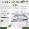 Bộ chăn ga gối Everon EPM25026 Chùm Lá Tinh Tế Modal Cotton
