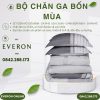 Bộ chăn ga gối Everon EPM25039 Kẻ Giao Thoa