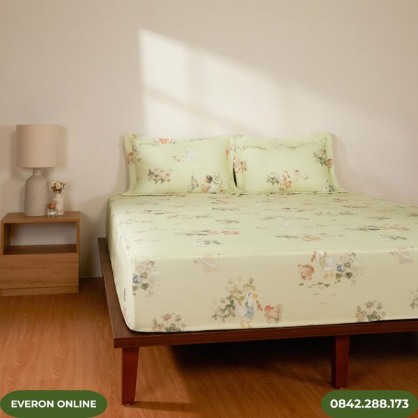 Bộ chăn ga gối Everon Khu Rừng Cổ Tích CPT26202
