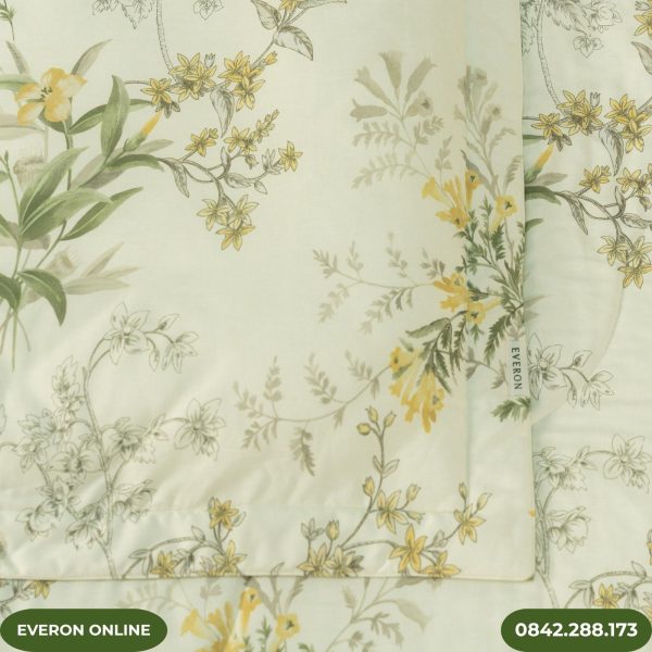 Bộ chăn ga gối Everon Lilies Modal Cotton