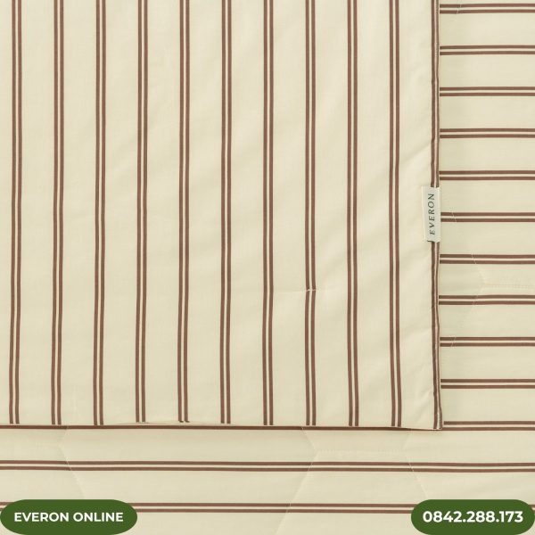 Bộ chăn ga gối Everon Linear EPC27031 phong cách hiện đại