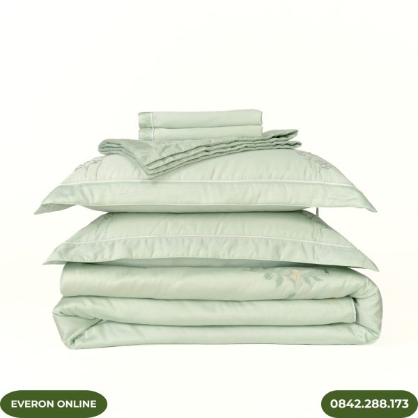 Bộ chăn ga gối Everon Valley Tencel Blend BST Những Mảnh Êm