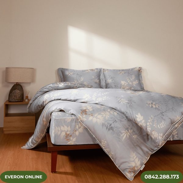 Bộ chăn ga mùa hè Everon EPTC26017 chất Tencel thoáng mát